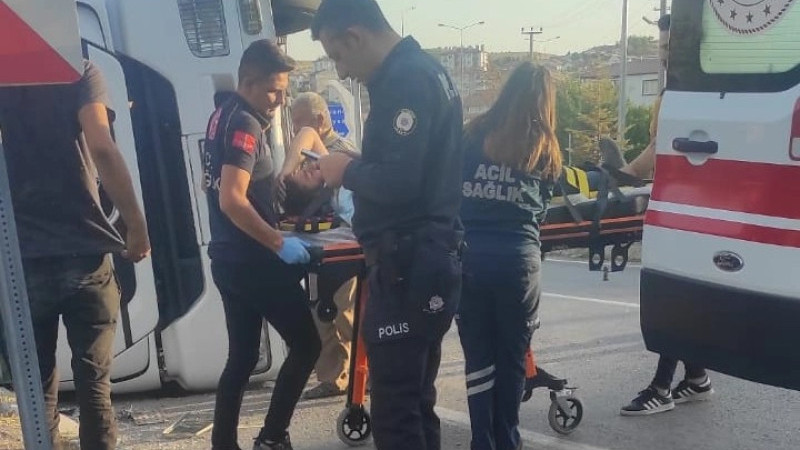 Gülşehir de Meydana Gelen Kazada 2 kişi yaralandı.