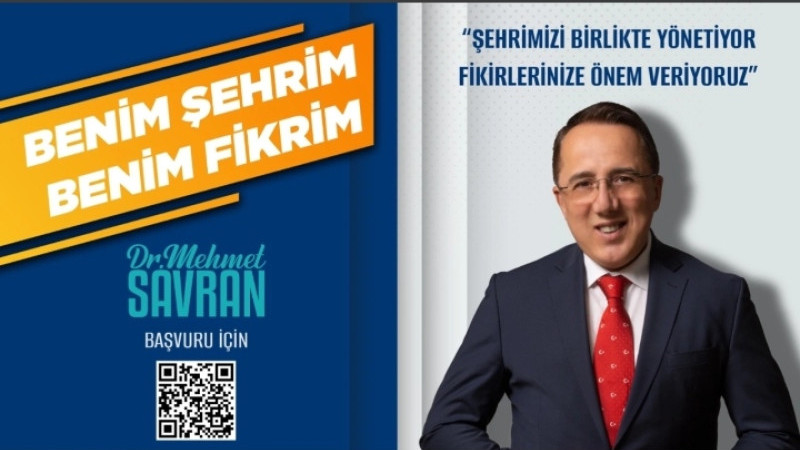 Savran’ın ‘Benim Şehrim Benim Fikrim’ projesi ile yaratıcı fikirler hayat bulacak  