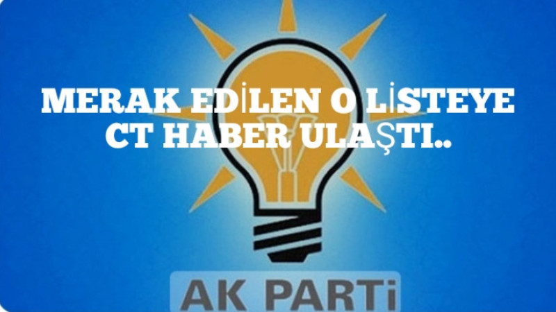 İşte AK Parti Nevşehir Belediyesi Meclis Üyesi Listesi