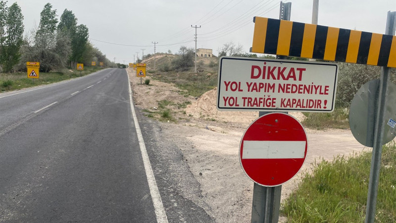 Nevşehir - Çat Karayolu Trafiğe Kapatılıyor