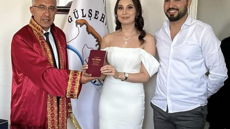 Gülşehir Belediye Başkanı Erkan Çiftçi İlk Nikâhını Kıydı
