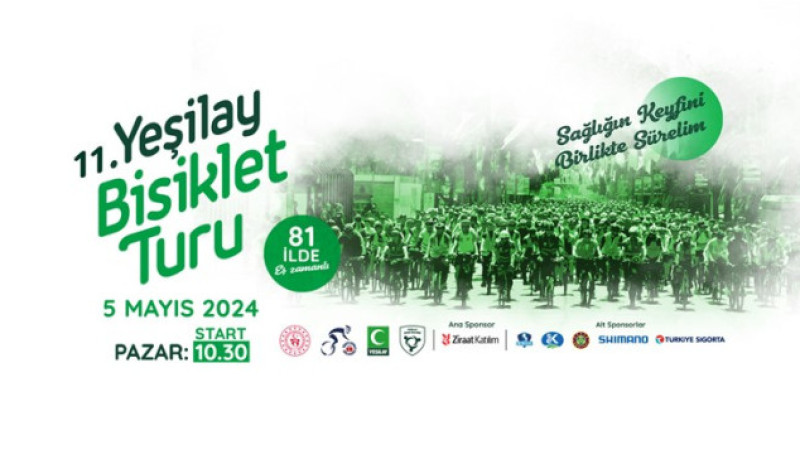 Nevşehir’de 11. Geleneksel Yeşilay Bisiklet Turu Düzenlenecek