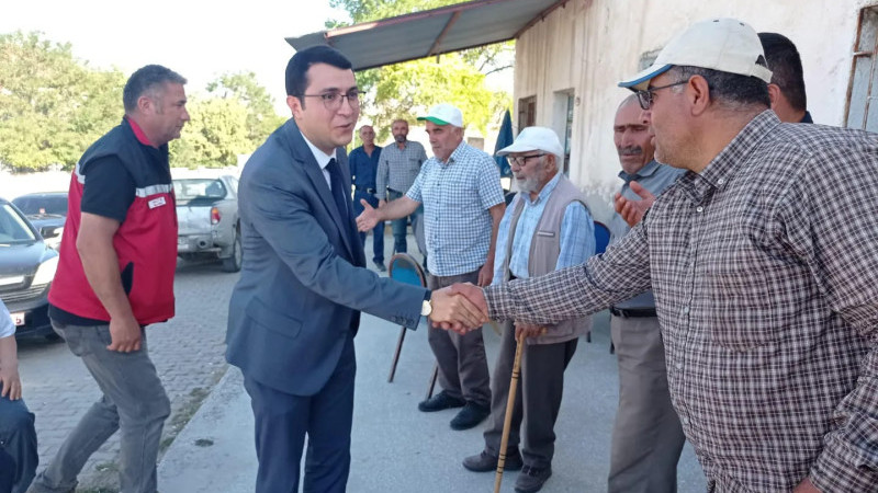 Kaymakam Gültekin’in Köy Ziyaretleri Devam Ediyor