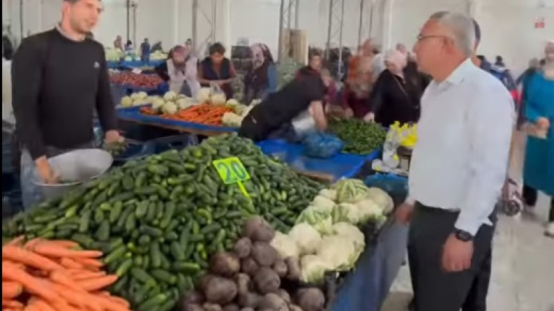 Başkan Çiftci, Pazar Esnafı'nın Sorunlarını Dinledi