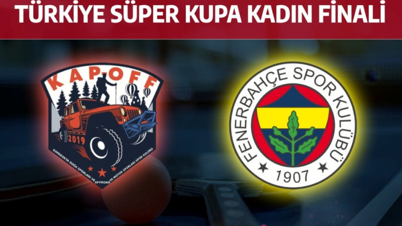 Masa Tenisi Kadınlar Süper Kupa Finali Nevşehir'de