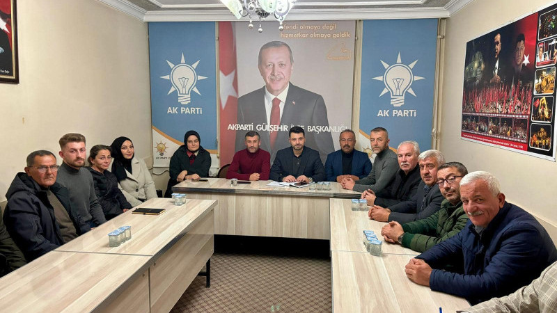 Gülşehir AK Parti Teşkilatı, İlk Toplantısını Yaptı