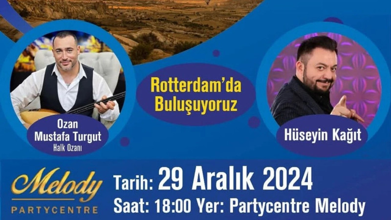 Hollanda'da Yaşayan Nevşehirlilerden Büyük Buluşma