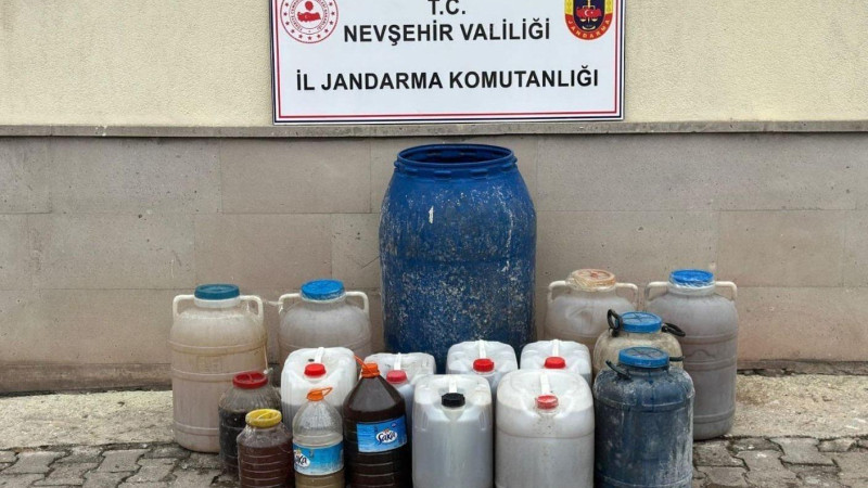 Jandarma Ekipleri 471 Litre Kaçak İçki Ele Geçirdi