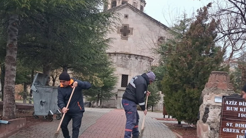 Gülşehir Sokaklarında Temizlik Seferberliği Devam Ediyor