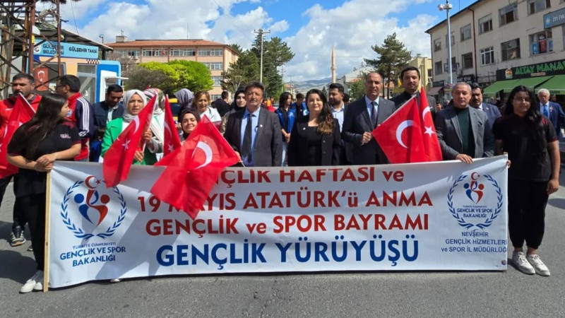 Gülşehir’de “Gençlik Yürüyüşü” Düzenlendi