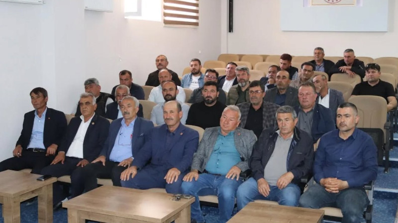 Muhtarlar ile “Köy İçme Suyu Yönetimi “Toplantısı Yapıldı