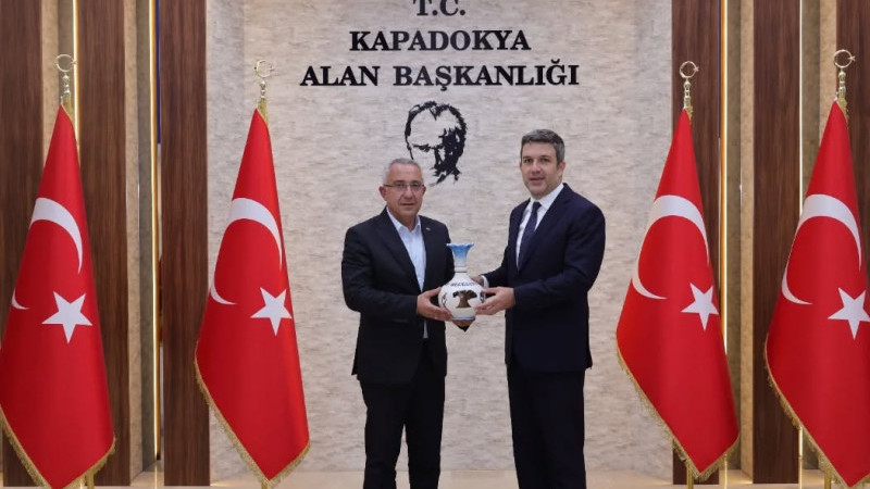 Başkan Çiftci’den, Kapadokya Alan Başkanına Ziyaret