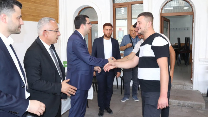 Gülşehir İlçe Protokolü Bayramlaşma Töreninde Buluştu