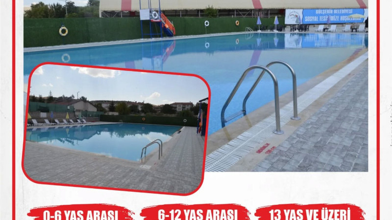 Gülşehir Belediyesi Yüzme Havuzu Hizmete Girdi