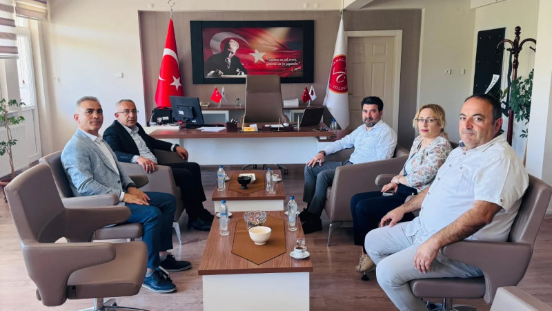 Başkan Çiftci’den Yüksekokul Müdürü Aras’a İade-i Ziyaret