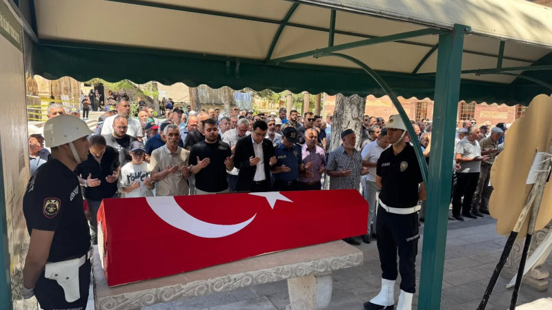 Vefat eden Polis Memuru için Gülşehir'de Tören Düzenlendi