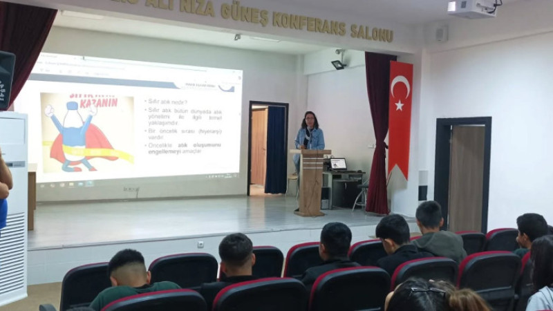 Lise Öğrencilerine “Sıfır Atık” Semineri Düzenlendi