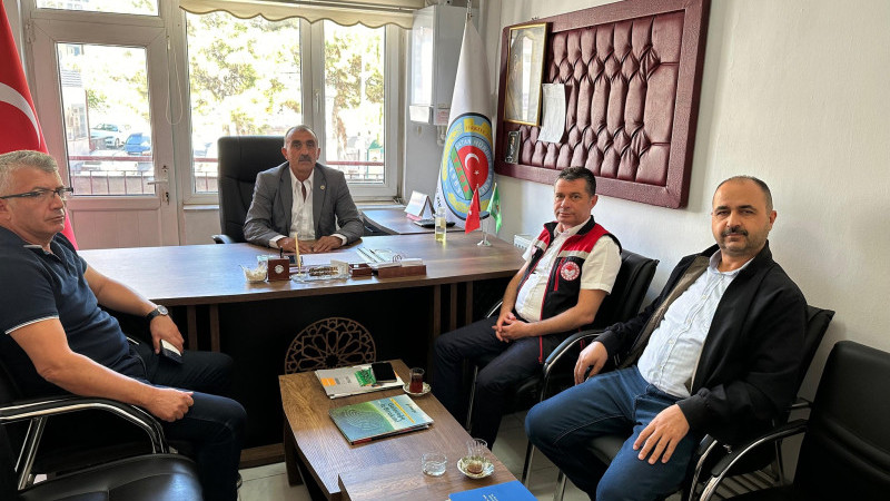 Tarım ve Orman İl Müdürü, Gülşehir Ziraat Odasını Ziyaret  Etti