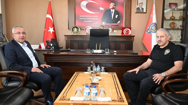 Başkan Çiftci’den Yeni İl Emniyet Müdürüne Ziyaret