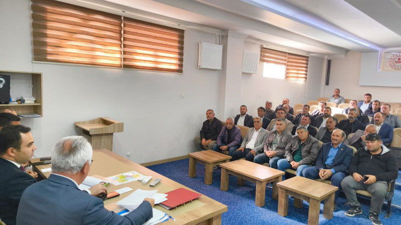 Gülşehir'de Köylere Hizmet Götürme Birliği Toplantısı Yapıldı