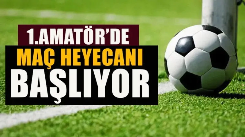 Nevşehir 1. Amatör Futbol Ligi Cumartesi Günü Başlıyor