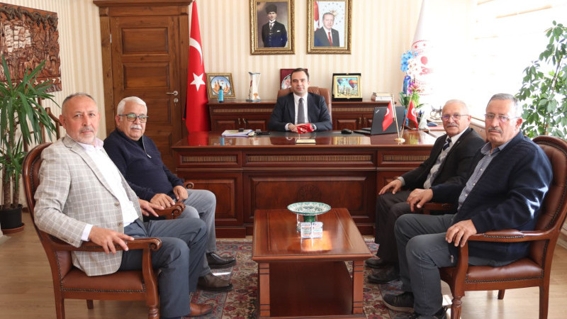 İlçe Kaymakamı'na Hayırlı Olsun Ziyaretleri Devam Ediyor