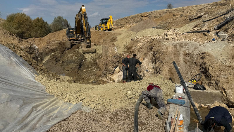Köylerdeki İçme Suyu Sorunu Özel İdare Ekiplerince Çözüldü
