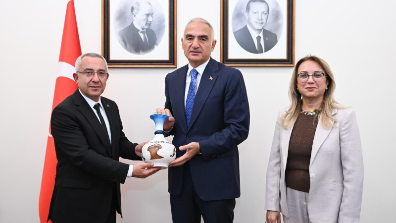 Başkan Çiftci'den, Kültür Ve Turizm Bakanı Ersoy’a Ziyaret