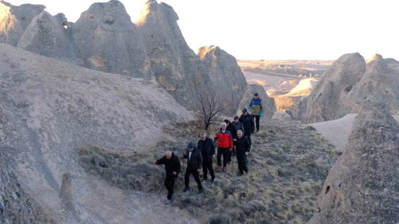 Kurudere Peribacası Ormanında Yürüyüş Etkinliği Düzenlendi