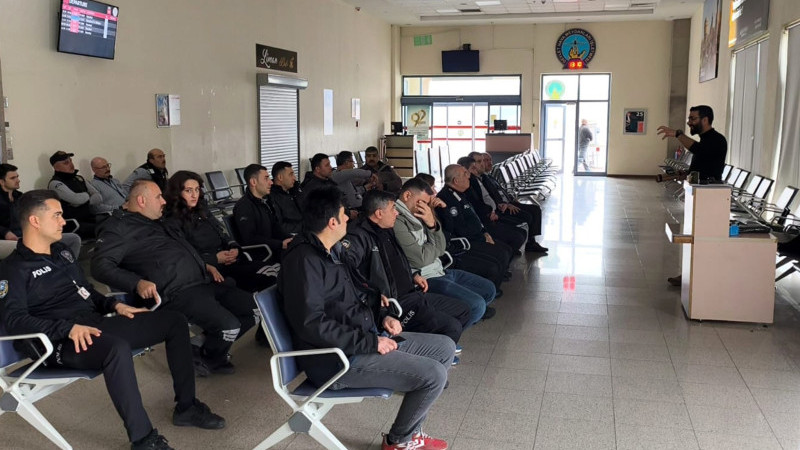 Havalimanı’nda Şüpheli Paket ve Bomba Eğitimi Verildi