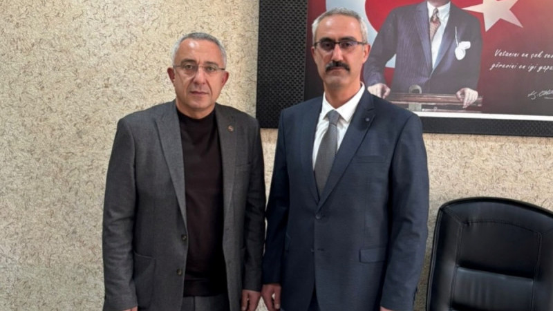 Belediye Başkanı Çiftci’den, İlçe Müdürü Çiftci’ye Ziyaret