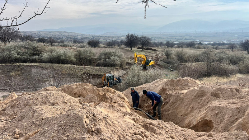 Köylerdeki İçme Suyu Sorunu Özel İdare Ekiplerince Çözüldü