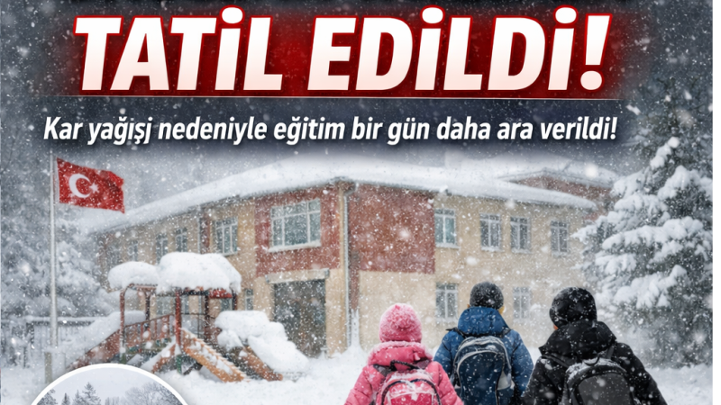 Nevşehir İl Genelinde Okullar 2 Ocak Cuma Günüde Tatil Edildi