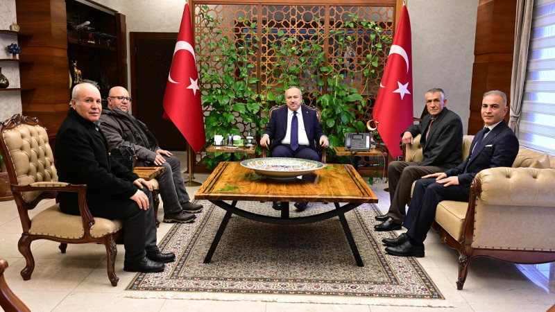 Gülşehir Turizm Derneğinden, Nevşehir Valisi Fidan’a Ziyaret