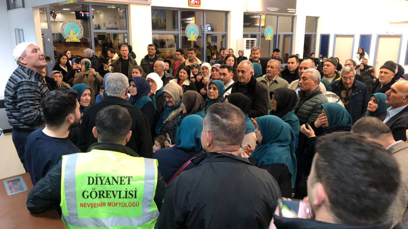 Nevşehir’den 138 Umreci Kutsal Topraklara Uğurlandı