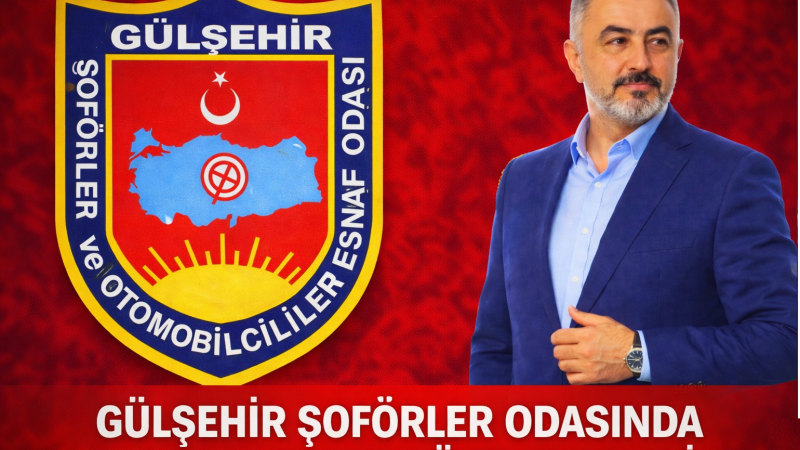 Gülşehir Şoförler Odasında, Erkan Urgenç Güven Tazeledi