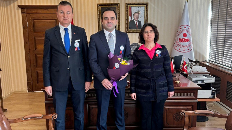 İlçe Kaymakamı Değirmenci’ye 37.Vergi Haftası Ziyareti