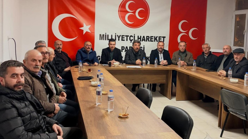 MHP Gülşehir İlçe Teşkilatı, Haftalık Toplantısını Yaptı