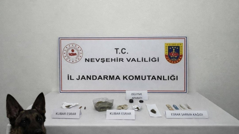 Jandarma Ekipleri Gülşehir’de Uyuşturucu Ele Geçirdi