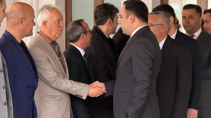 Gülşehir İlçe Protokolü Bayramlaşma Töreninde Buluştu