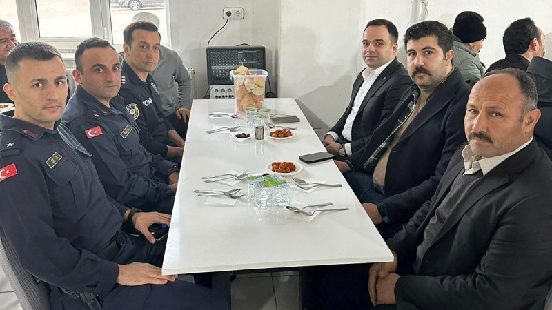 İlçe Kaymakamı, Eğrikuyu’da İftar Softasına Konuk Oldu