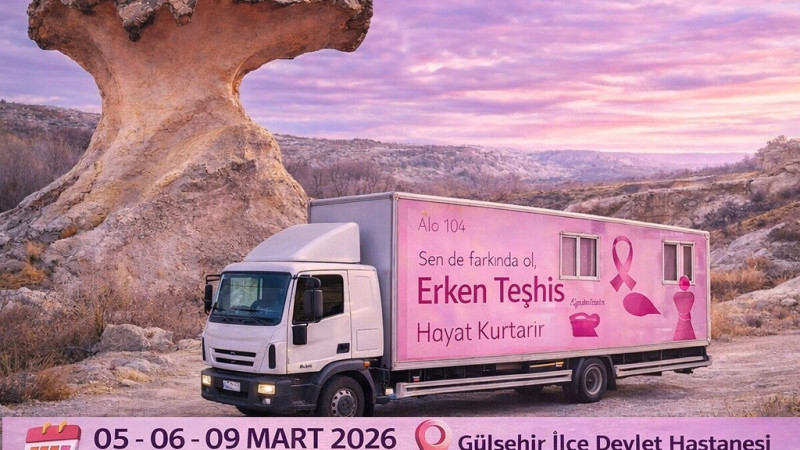 Erken Teşhis İçin Büyük Fırsat: Kanser Tarama Tırı Gülşehir’de