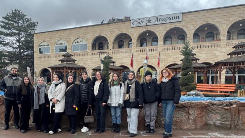 İç Mimarlık Öğrencilerinden Gülşehir’e Teknik Gezi