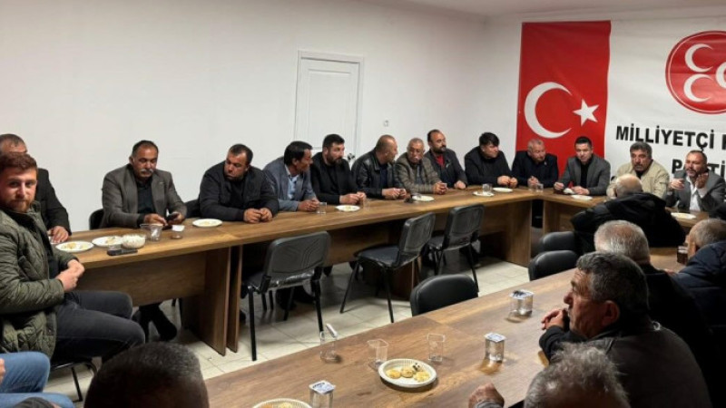 MHP Gülşehir İlçe Teşkilatı, Muhtarlar İle Bir Araya Geldi