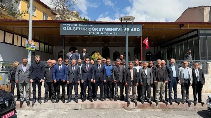 Gülşehir'de Resmi Bayramlaşma Töreni Düzenlendi