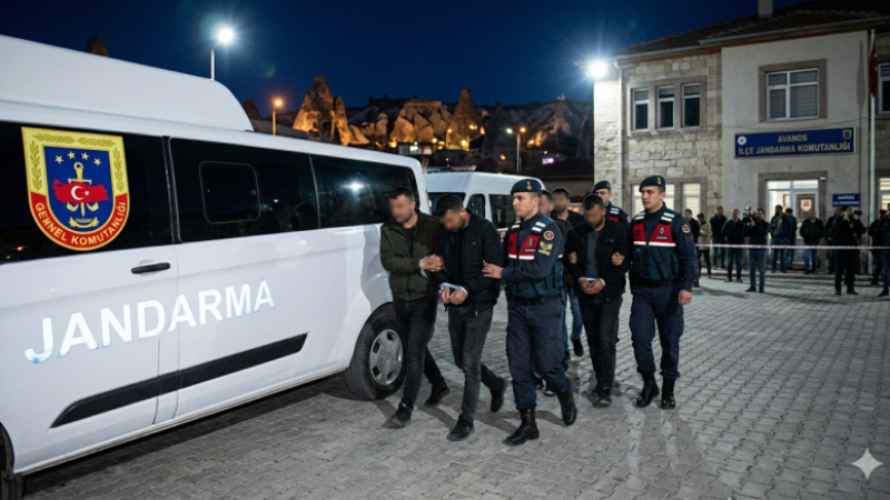 Jandarma’dan Avanos’ta Rent-a Car Dolandırıcılığı Operasyonu