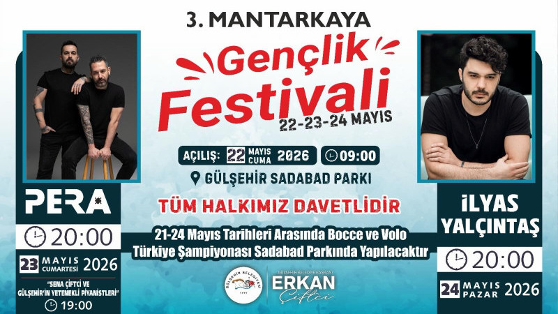 Gülşehir Gençlik Ateşine Hazır: 3. Mantarkaya Gençlik Festivali Başlıyor