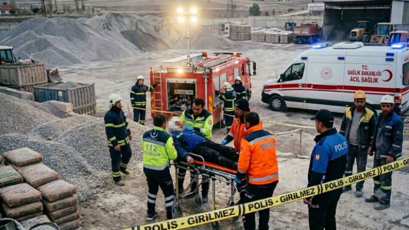 Gülşehir’de İş Kazası: Bir Kişi Ağır Yaralandı