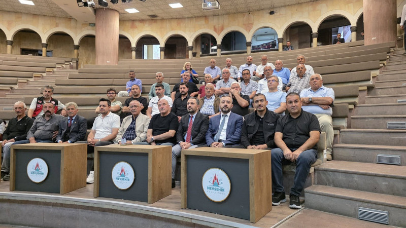 Bilgilendirme Toplantısına Gülşehirli Muhtarlar da Katıldı