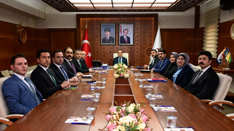 Gülşehir Kaymakamı Değirmenci, Değerlendirme Toplantısına Katıldı